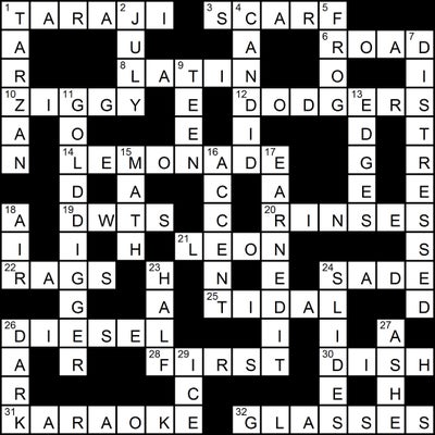 Essence Magazine Crossword Puzzle Answers